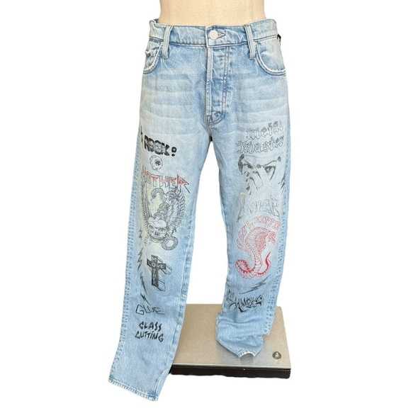 NWT MOTHER The Chaser Jeans in Bloodshot Eyes Wash Men’s Size:29 - Picture 5 of 17
